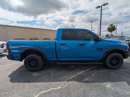 Hydro Blue Pearlcoat 2024 RAM 1500 Classic Warlock Quad Cab 4x4 6'4' Box