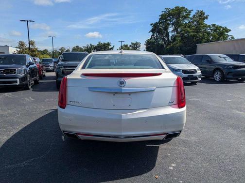White Diamond Tricoat 2015 Cadillac XTS Vsport Platinum