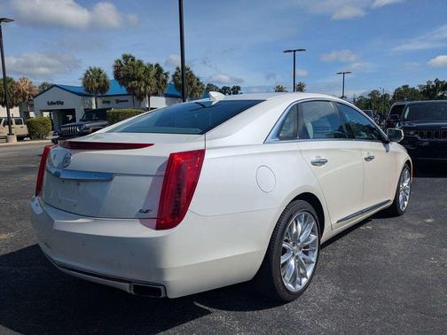 White Diamond Tricoat 2015 Cadillac XTS Vsport Platinum