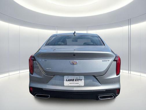 Argent Silver Metallic 2023 Cadillac CT4 Premium Luxury