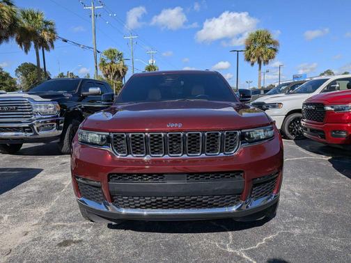 Velvet Red Pearlcoat 2023 Jeep Grand Cherokee L Limited