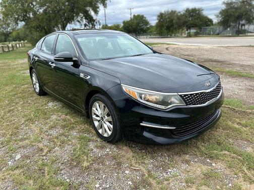 Ebony Black 2018 Kia Optima EX