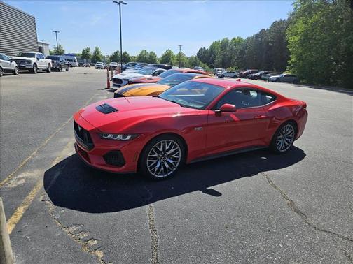 Red 2025 Ford Mustang GT Premium