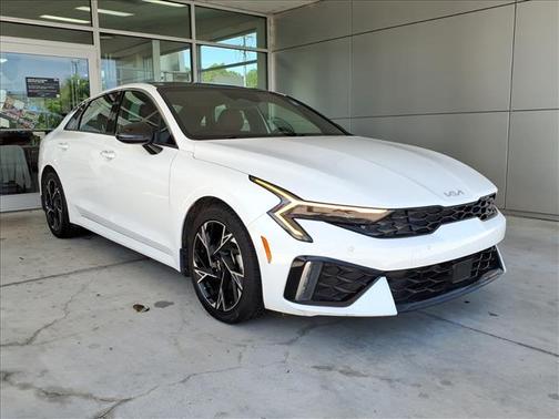 White 2025 Kia K5 GT-Line