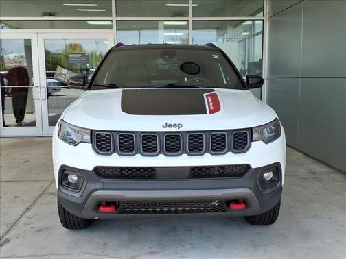 White 2025 Jeep Compass Trailhawk