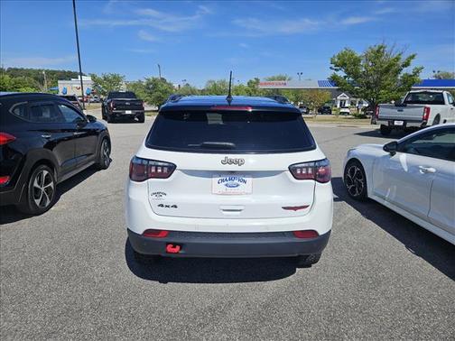 White 2025 Jeep Compass Trailhawk
