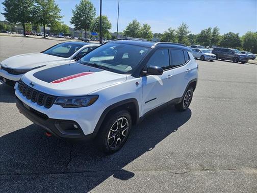 White 2025 Jeep Compass Trailhawk