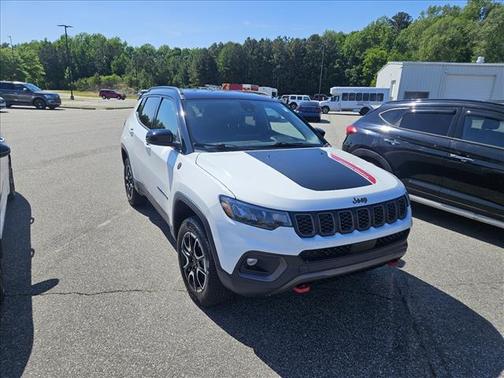 White 2025 Jeep Compass Trailhawk