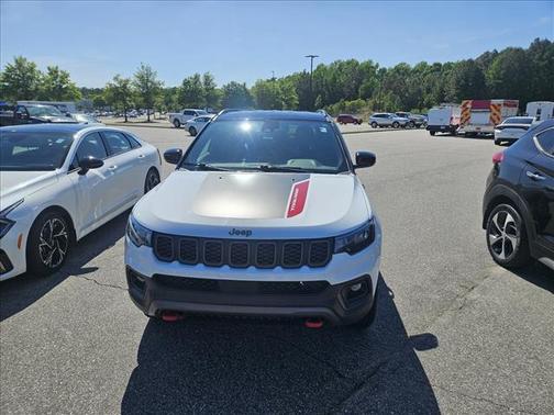 White 2025 Jeep Compass Trailhawk