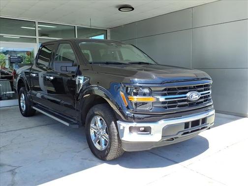 Agate Black Metallic 2025 Ford F-150 XLT