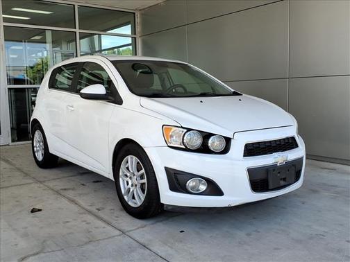 White 2013 Chevrolet Sonic LT