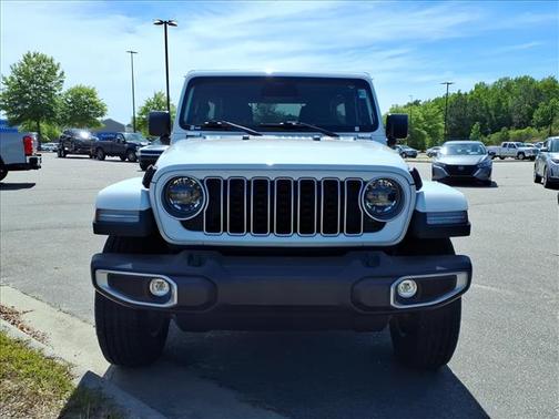 White 2025 Jeep Wrangler Sahara