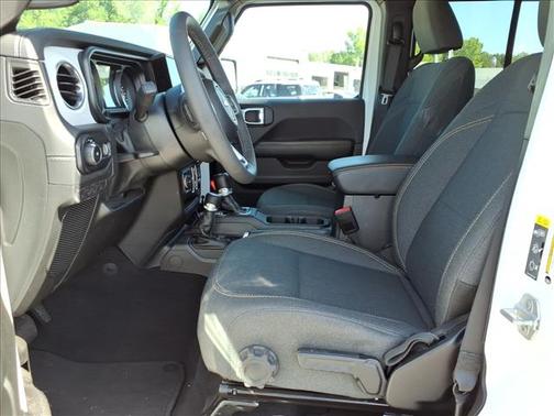 White 2025 Jeep Wrangler Sahara