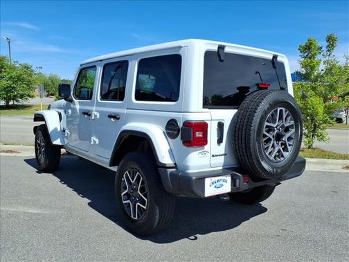 White 2025 Jeep Wrangler Sahara