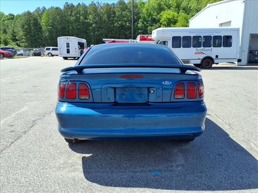 Blue 1998 Ford Mustang