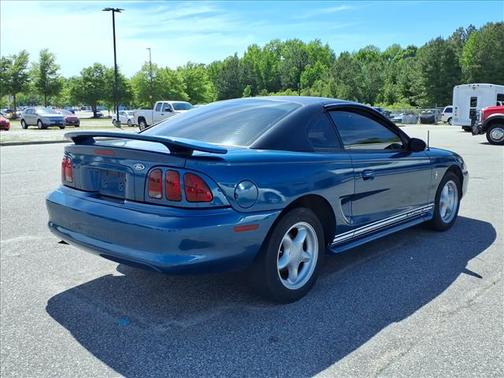 Blue 1998 Ford Mustang
