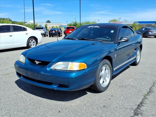 Blue 1998 Ford Mustang