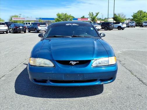 Blue 1998 Ford Mustang