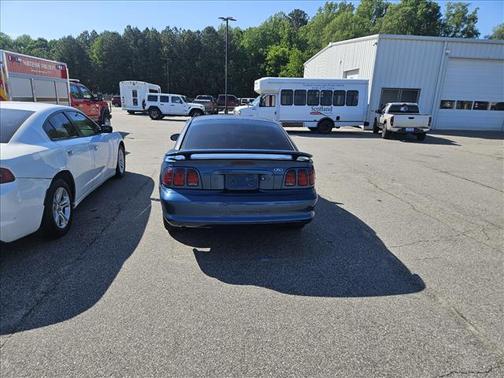 Blue 1998 Ford Mustang