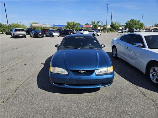 Blue 1998 Ford Mustang