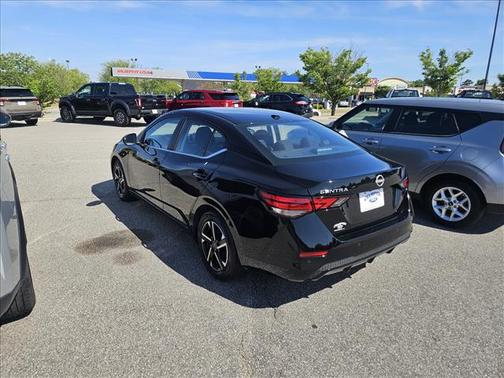 Black 2025 Nissan Sentra SV