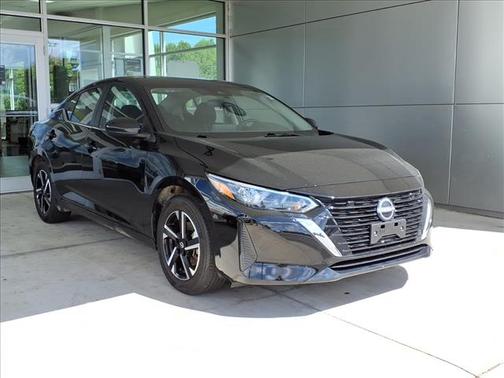 Black 2025 Nissan Sentra SV