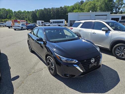 Black 2025 Nissan Sentra SV