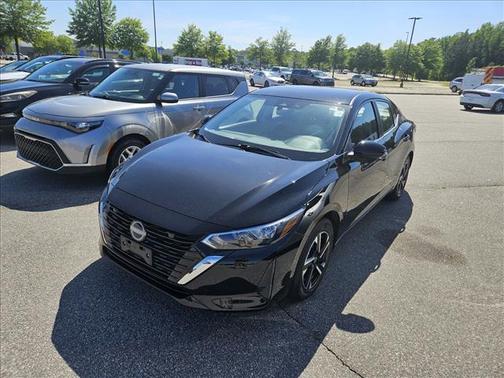 Black 2025 Nissan Sentra SV