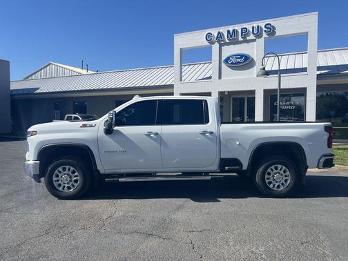 Summit White 2024 Chevrolet Silverado 3500 LTZ