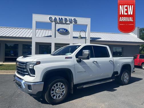 Summit White 2024 Chevrolet Silverado 3500 LTZ