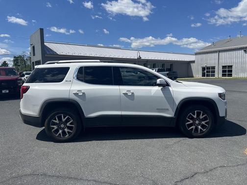 Summit White 2021 GMC Acadia SLE