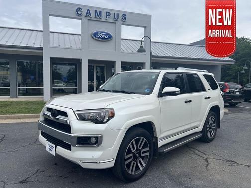 Blizzard Pearl 2018 Toyota 4Runner Limited