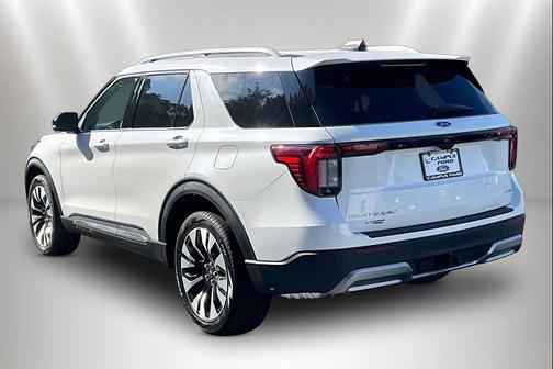 STAR WHITE MET TRI-COAT 2026 Ford Explorer Platinum
