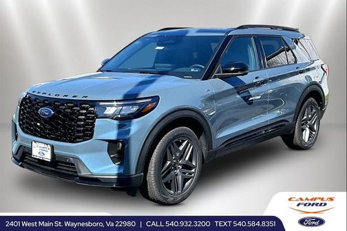 VAPOR BLUE 2026 Ford Explorer ST-Line