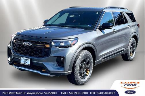 CARBONIZED GRAY METALLIC 2026 Ford Explorer Tremor