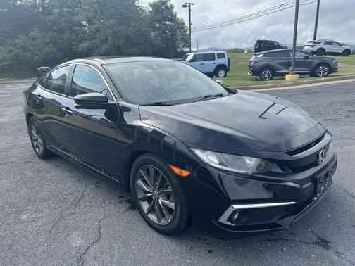 Crystal Black Pearl 2019 Honda Civic EX
