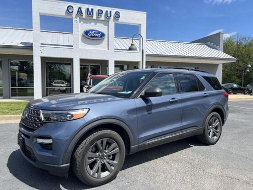 INFINITE BLUE MET TINTED CC 2021 Ford Explorer XLT