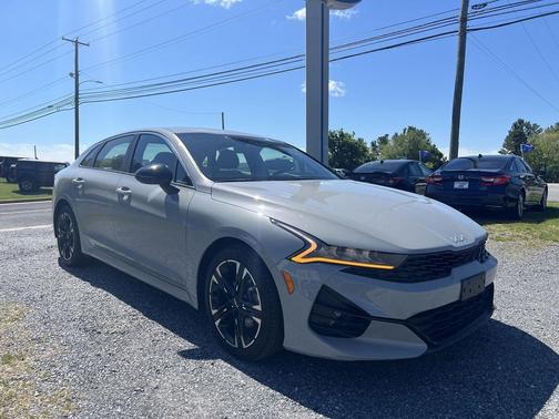 Wolf Gray 2022 Kia K5 GT-Line