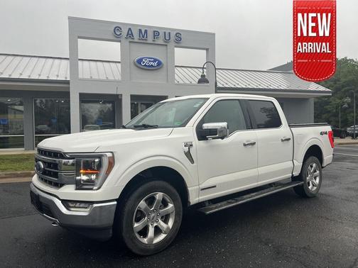 STAR WHITE METALLIC TRICOAT 2021 Ford F-150 Lariat