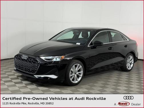 Brilliant Black 2026 Audi A3 Premium Plus