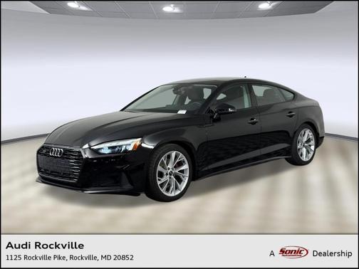 Mythos Black Metallic 2023 Audi A5 40 Premium