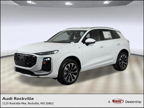 White 2026 Audi Q3 S line