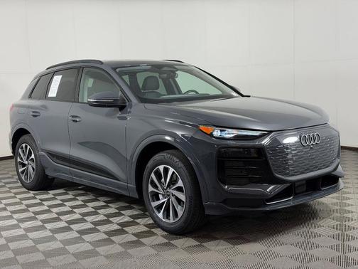 Magnet Gray 2025 Audi Q6 e-tron Premium