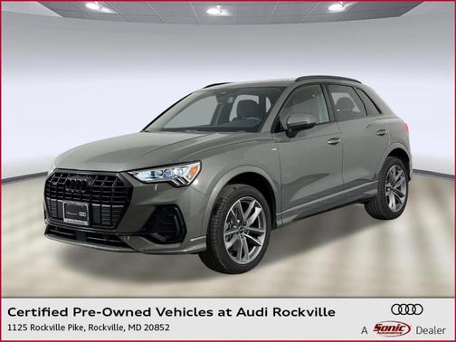 Chronos Gray Metallic 2025 Audi Q3 45 S line Premium