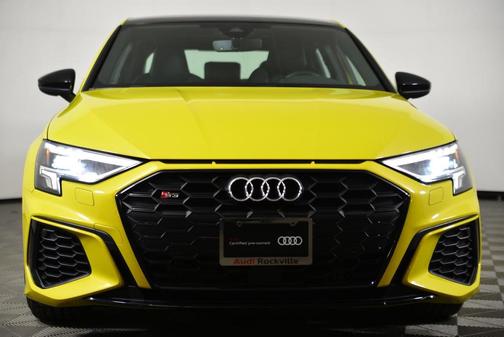Python Yellow Metallic 2023 Audi S3 2.0T Premium Plus