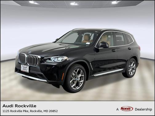 Black Sapphire Metallic 2023 BMW X3 xDrive30i