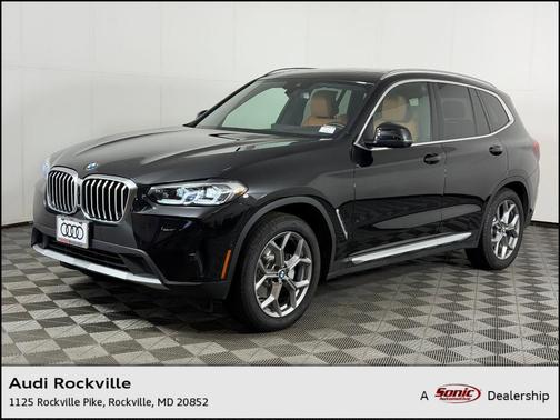Black Sapphire Metallic 2023 BMW X3 xDrive30i