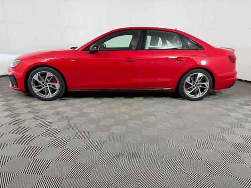 Progressive Red 2024 Audi A4 45 S line quattro Premium
