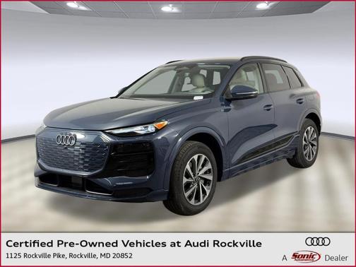 Plasma Blue Metallic 2025 Audi Q6 e-tron Premium