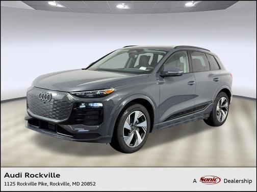 Magnet Gray 2025 Audi Q6 e-tron Premium